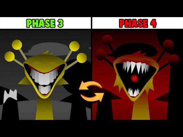 Sprunki The Definitive Phase 3 VS Phase 4 | New Horror Sound Of Sprunki! 