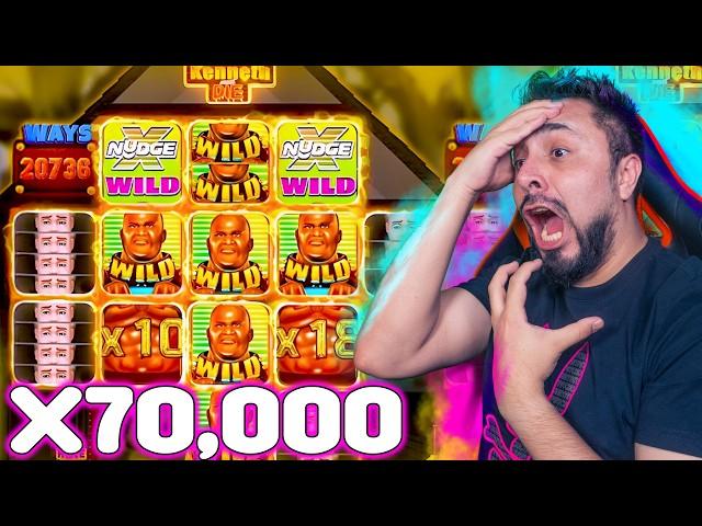 ¡MAX WIN de 70,000 veces mi apuesta! Nadie superará éste record en la slot Kennet Must D1E | PKM