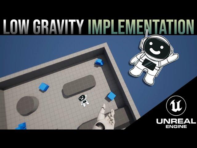 Low Gravity in Unreal Engine 5.2!!