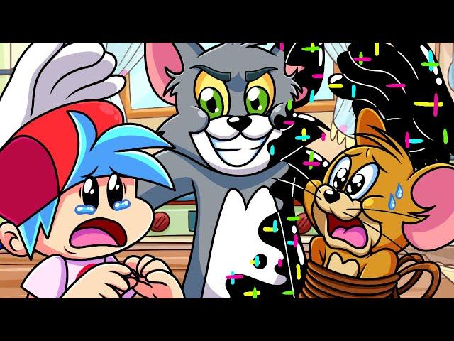 TOM.EXE & JERRY "Glitch" - Friday Night Funkin Animation