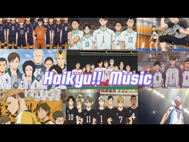 【テンション爆上げ↗︎】ハイキュー‍⬛歴代音楽プレイリスト️ Haikyuu Historical Music Playlist︎