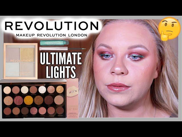 *NEW* REVOLUTION ULTIMATE LIGHTS COLLECTION REVIEW  | makeupwithalixkate