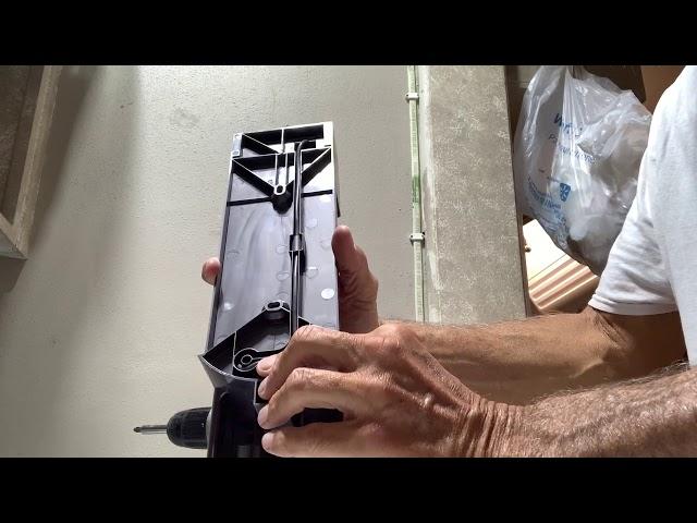 How to install a wall mount and charger for your dyson hand held vacuum