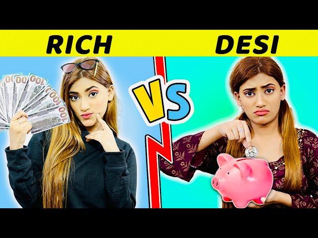 Life : Rich Girl Vs. Normal Girl | SAMREEN ALI