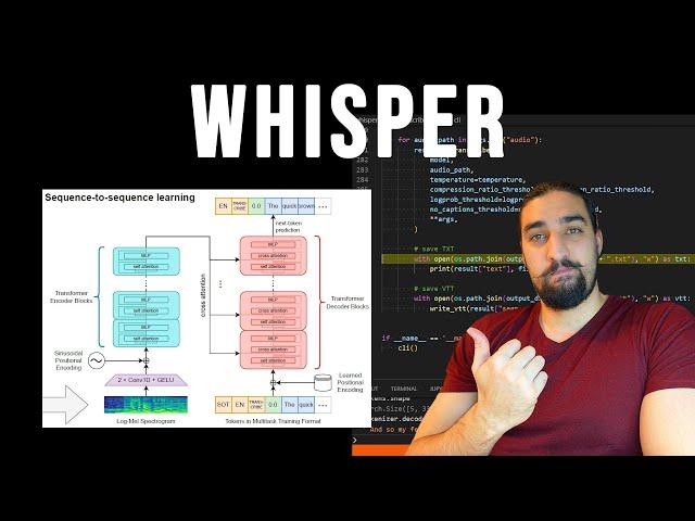 OpenAI Whisper: Robust Speech Recognition via Large-Scale Weak Supervision | Paper and Code