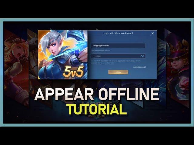 How To Appear Offline in Mobile Legends - Tutorial