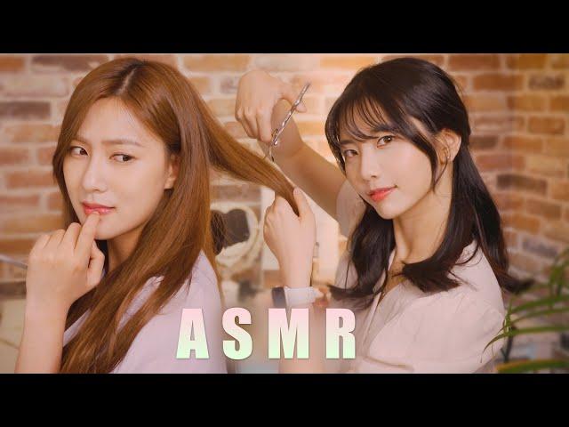 Hair Styling with Apink Ha-Young ASMR (Hair combing, massage)