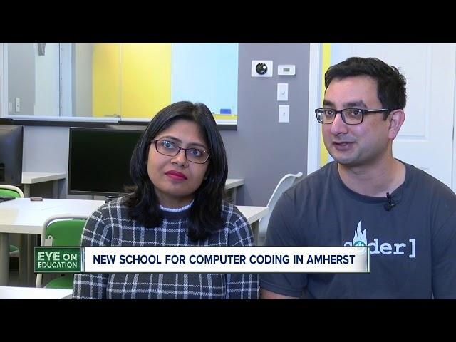 "the Coder School" in Amherst will teach kids how to code software