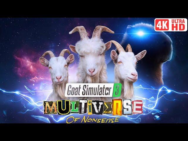 GOAT SIMULATOR 3 - Multiverse Of Nonsense DLC Gameplay Walkthrough FULL GAME  - No Commentary