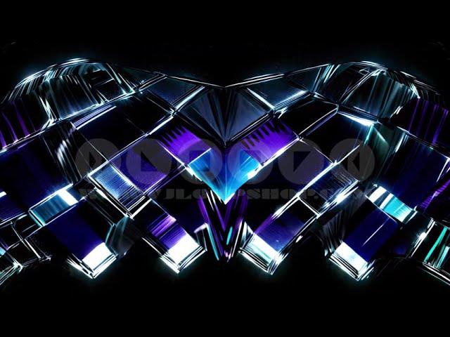 Neon Crystal - VJ Loop Pack (4in1)