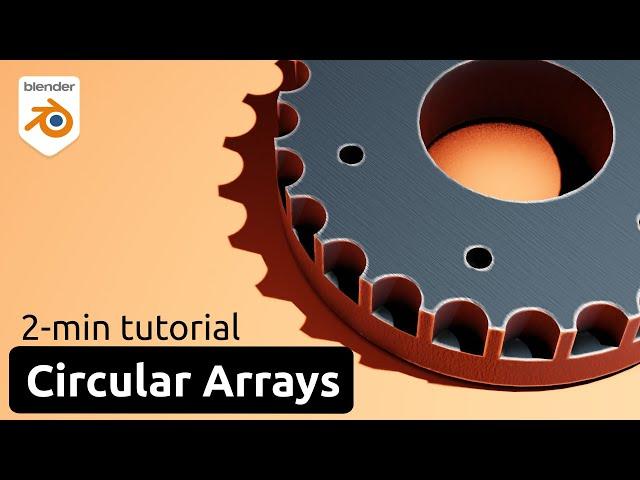 Circular Arrays in Blender (Quick Tutorial)