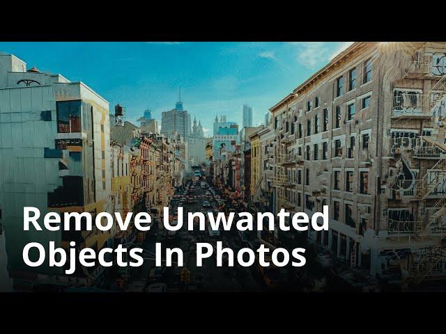 Easy Way To Remove Unwanted Objects In Your iPhone Photos