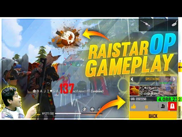 Raistar Hacker God Level Gameplay GyanSujan Op Reaction Live - Garena Free Fire @RaiStar