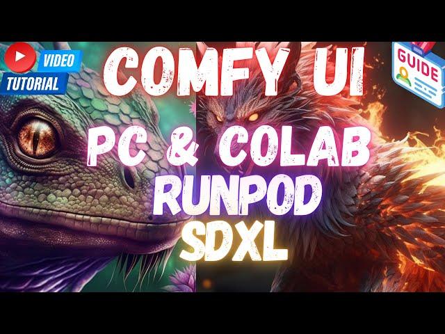 ComfyUI Tutorial - How to Install ComfyUI on Windows, RunPod & Google Colab | Stable Diffusion SDXL