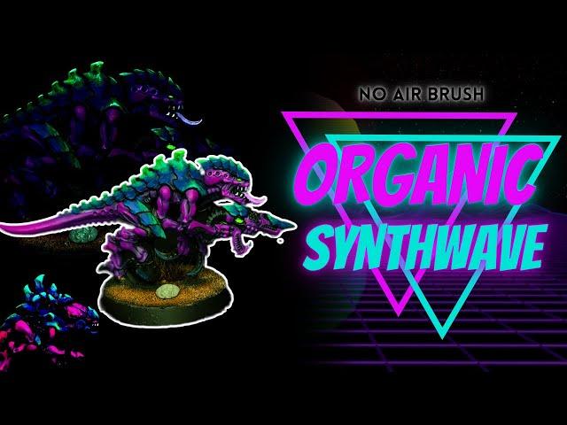 The SECRET Tyranid Synthwave Hivefleet paint guide