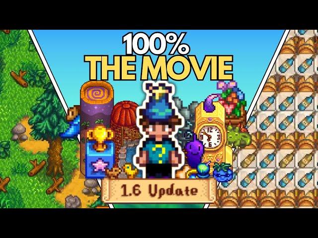 I Played 300 Days of Stardew Valley and 100%d It | FULL MOVIE