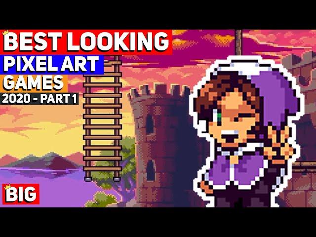 Top 50 BEST LOOKING Pixel Art Indie Games of 2020 - Part 1