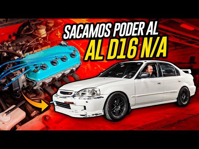 ¿CÓMO SACARLE POTENCIA A TU MOTOR HONDA SERIE D SIN TURBO? EL D16 N/A MÁS POTENTE QUE HE TUNEADO???