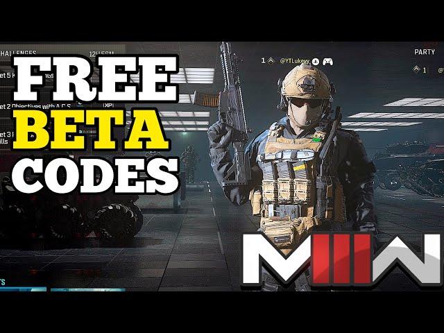 Do This For FREE MW3 BETA CODES!