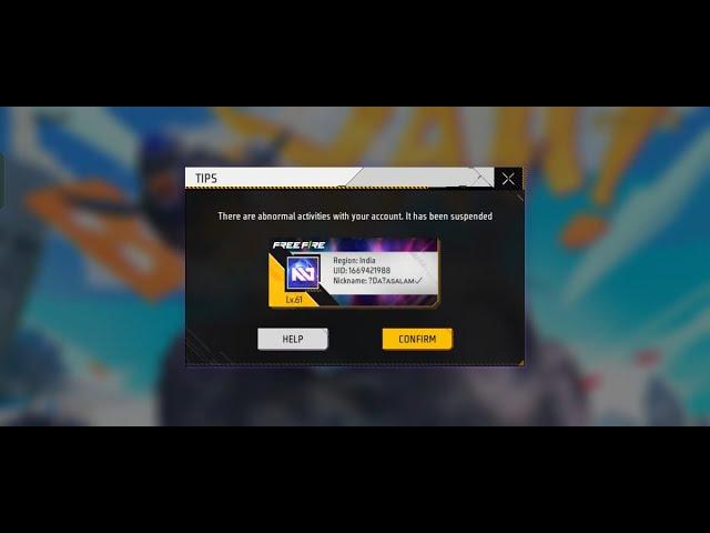 How to recover ban account | How to unsuspend free fire account | ff id unban live