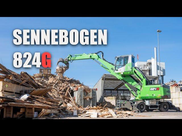 New Sennebogen 824G for REWAG Entsorgung AG