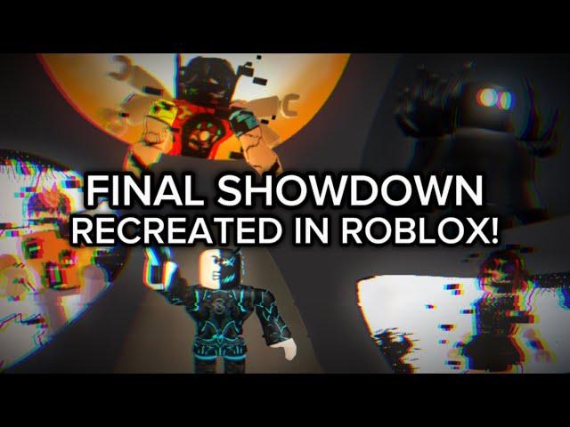 The Final Showdown | Recreated In Roblox… | Darkness Takeover