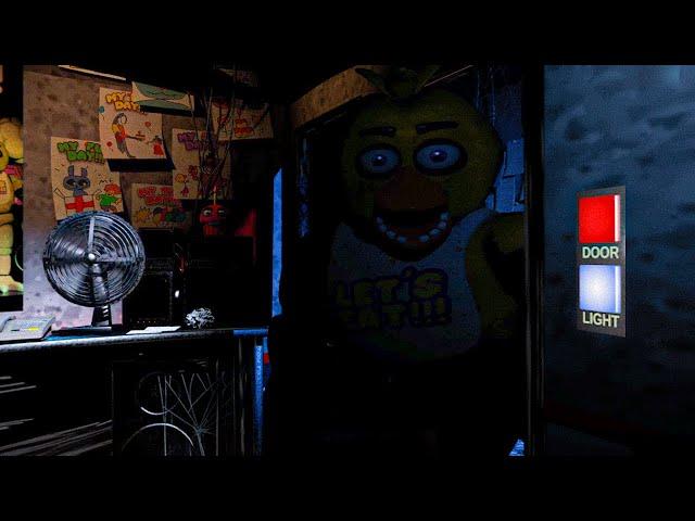 Fnaf But 1 Hour In Game = 1 Hour In Real Time