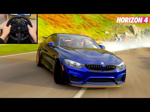 BMW M4 GTS - Forza Horizon 4 | Thrustmaster T300RS GT gameplay