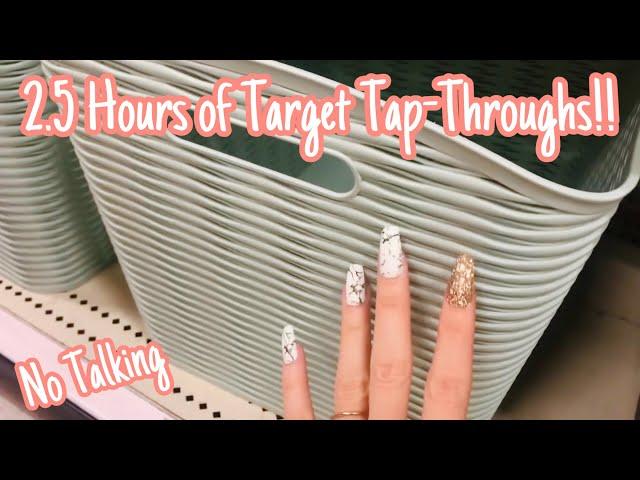  ASMR * Tapping through TARGET!!! * 2.5 Hr Compilation * Tapping & Scratching