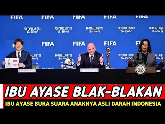 BLAK-BLAKAN DEPAN MEDIA‼️ IBU AYASE UEDA SETUJUI ANAKNYA TINGGALKAN JEPANG DAN BELA TIMNAS INDONESIA