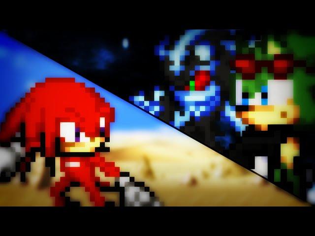Knuckles vs Scourge and Mephiles  (Remake)