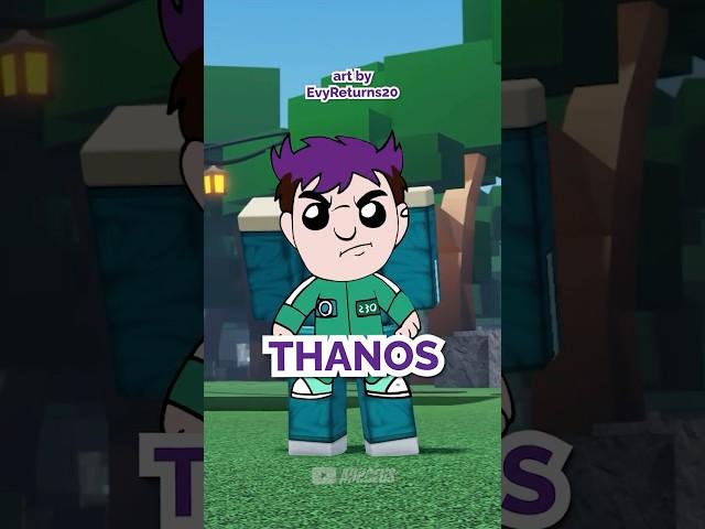 THANOS RAP in ROBLOX SQUID GAME (Full Lyrics)