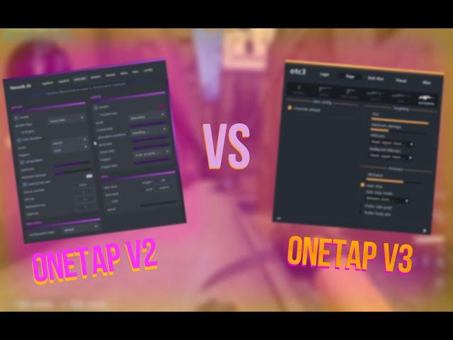 ONETAP V3 VS ONETAP V2 | СЛИВ ЛУЧШЕГО КФГ НА КРЯК ONETAP V3 (V2) | ЛУЧШИЙ КФГ НА КРЯК V3 + ИТОГИ