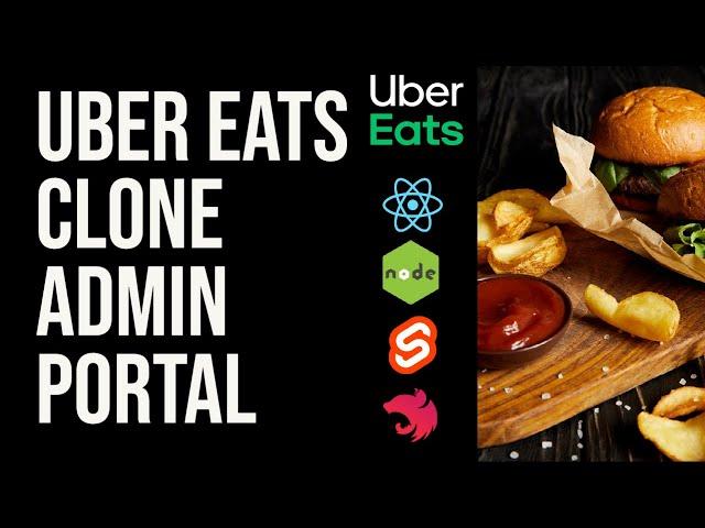 Uber Eats Clone Building Admin Dashboard App for Restaurant Admin #nextjs #ubereats