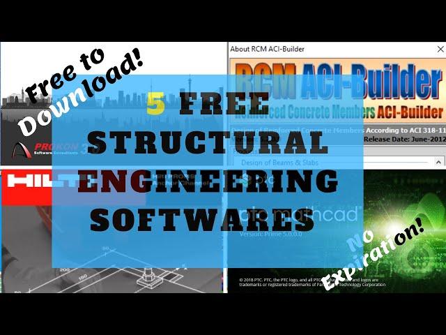 5 Free Licensed Structural Engineering Software with No Expiration | Free Software Downloads