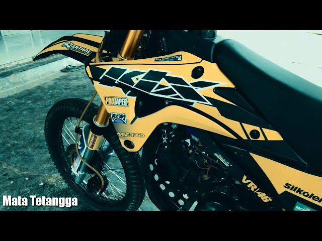 Modif Motor Shogun Kebo Jadi Klx Gordon