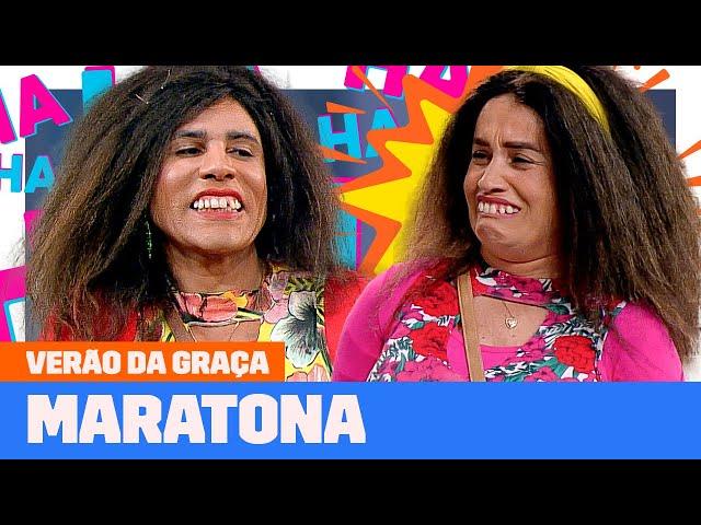 Vem MARATONAR a Graça e Briti contando várias mentiras  | Verão da Graça | Humor Multishow