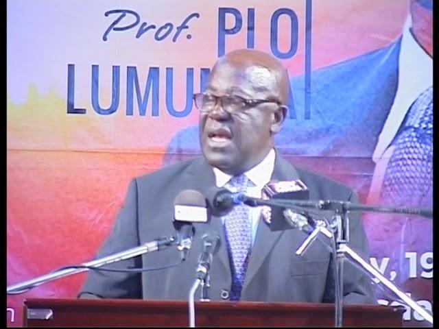 1ST LECTURE OF PRO. PLO LUMUMBA AT UCC