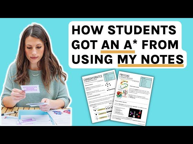 How to revise using notes | Using notes to revise for A-level Biology