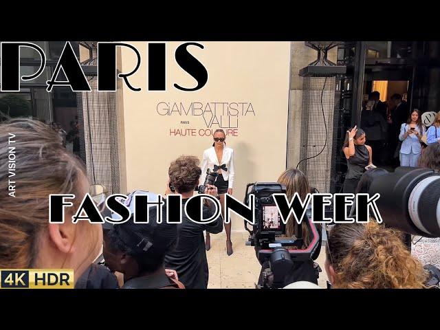 [PARIS FASHION WEEK 2024] FASHION WEEK PARIS 2024  (4K60 FPS VERSION) 08/JULY/2024