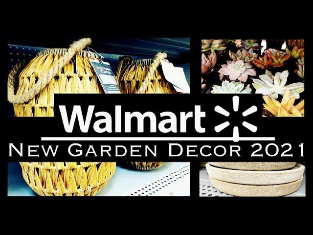 NEW GARDEN DECOR AT WALMART - Spring 2021 - Plus Introducing DIY and Done