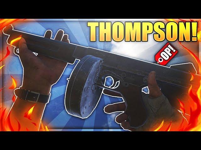 THIS M1928 SMG CLASS SETUP IS OVERPOWERED IN COD WW2! (COD WWII OP THOMPSON CLASS SETUP)