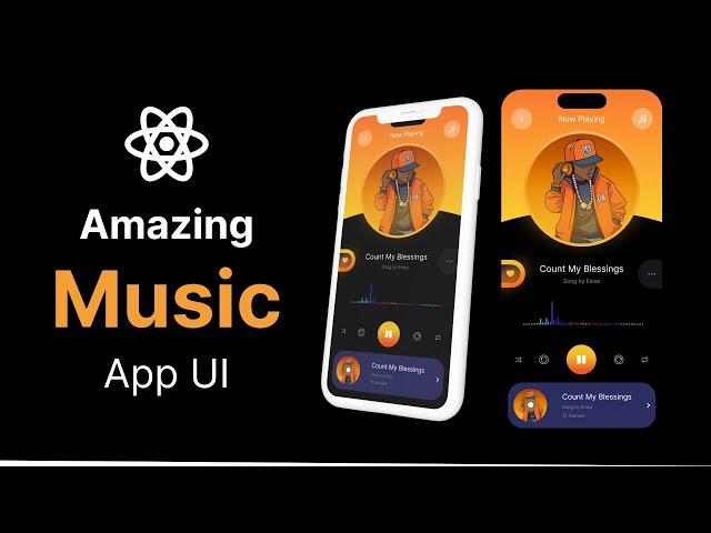 Awesome Music App UI | React Native Expo | React Native CLI