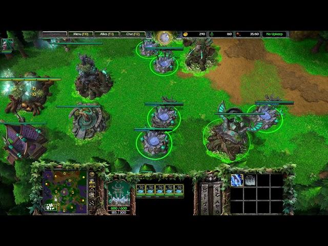 Warcraft 3 Reforged | 1v1 Ladder | Random | Night Elves vs Orcs