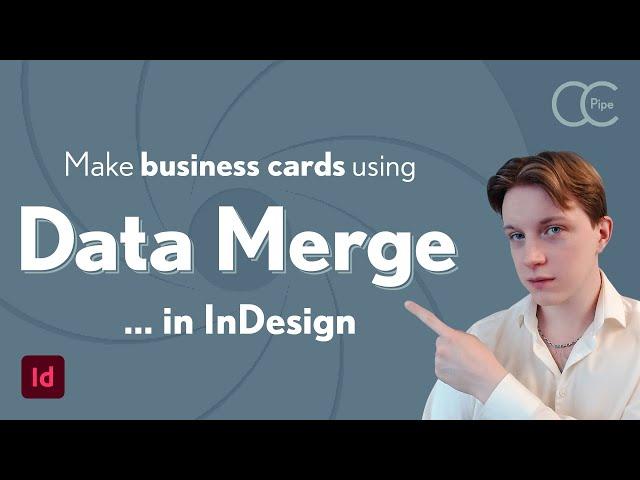 How to use Data Merge in InDesign - Tutorial