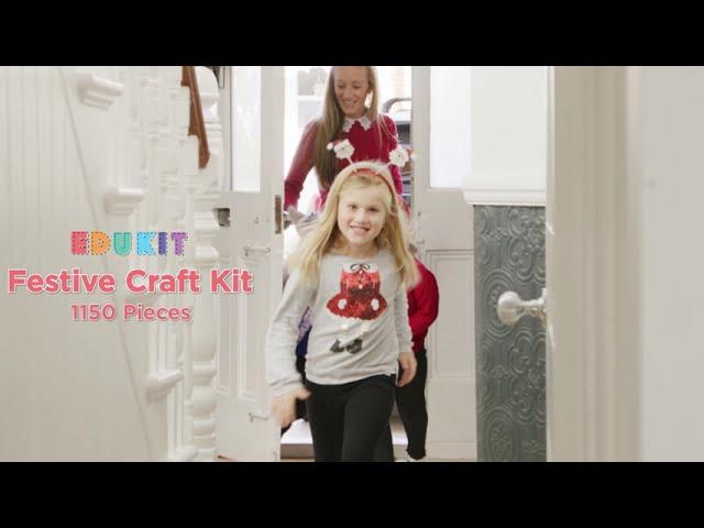 Festive Family Craft Kit Video - Amazon Product Video Advertising by London Filmmaker