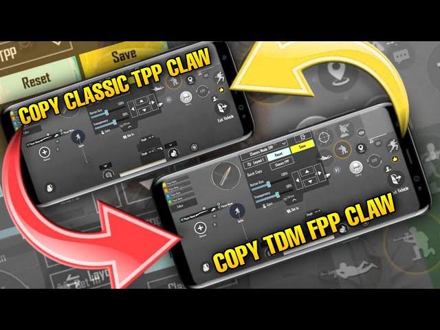 How to copy TDM or Arena Layout in classic bgmi | Copy classic mode settings to tdm | easy tutorial