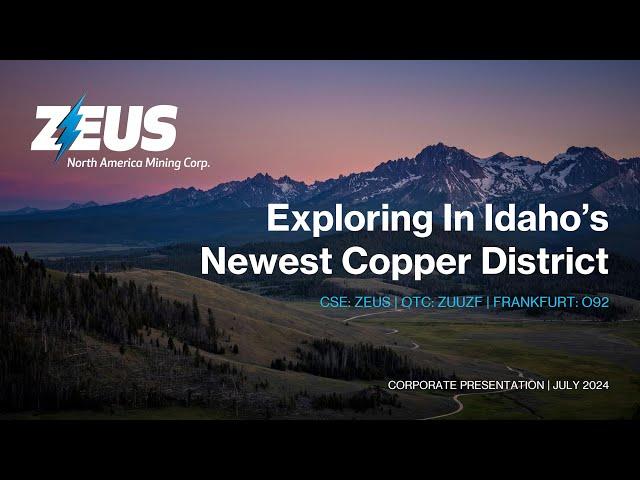 Zeus North America Mining Corp. (OTCQB: ZUUZF | CSE: ZEUS): Virtual Investor Conferences