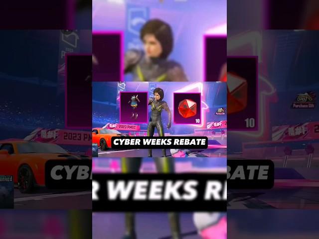 Cyber Week's Rebate #viral #pubgmobile #pubg #2024 #event #achieverusman