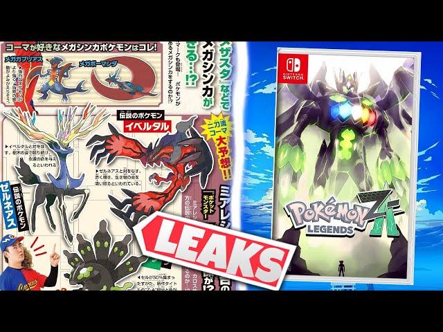 NEW Pokemon Legends Z-A Starter Pokemon Leaks and Rumors! + Switch 2 Update!